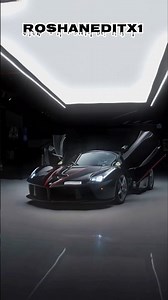 Black Beauty: Ferrari LaFerrari x Phonk 🖤#Roshaneditx1 #Ferrari #LaFerrari #SupercarEdit #Cinematic