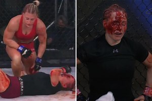 MMA star Kayla Harrison reveals she drank King's BLOOD during 'barbaric' fight