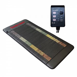 [Hot Item] Low Emf Far Infrared Magnetic Therapy Biomat Natural Gemstone Heating Pemf Yoga Chakra Mat Beauty Health Care Device