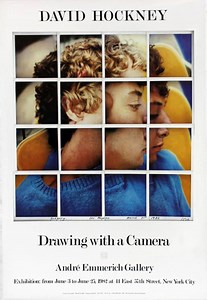 Vintage David Hockney Exhibition Poster - Drawing With a Camera 1982 - Authentic Original Poster From the 80's - Etsy