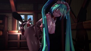 Big Titty Maid Miku with Insect 2 (Goutouren)