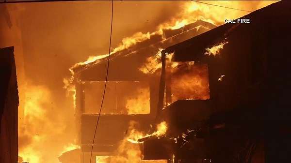 Hollywood Hills fire breaks out as deadly wildfires burn out of control across Los Angeles area