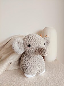 Crochet Elephant Plush Toy, Large Savannah Soft Toy, Handmade Baby Gift From Brittany, Children's Toy - Etsy Canada