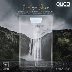 11 reactions | Experience Nature's Symphony with the F Acqua shower. Awaken your senses with its Rain and Cascade flow that redefines relaxation, making each shower, a moment of serenity and rejuvenation. #Queo #QueoBathrooms #QueoBathLounge #Nature #Shower #QueoShowers #F_Acqua #F_Acqua_Collection #Rain #Cascade #LuxuryShowers | Queo Bathrooms | Facebook