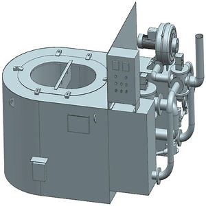 [Hot Item] Industrial Tilting Melting Alloy Crucible Furnace