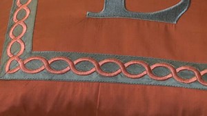 Embroidering Luxury Fabrics by Machine