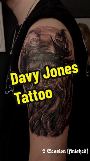 Davy Jones Tattoo Sleeve Concept at Athena