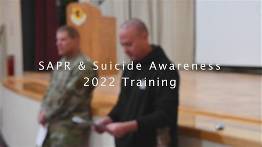2022 SAPR & Suicide Awareness Training