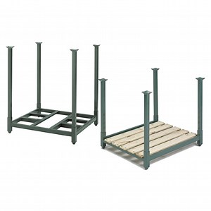 [Hot Item] Heavy Duty Warehouse Transport Metal Stacking Movable Post Pallet Frame