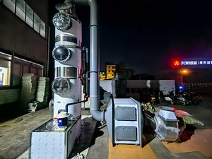 [Hot Item] Sewage Treatment Plants Waste Gas Purification Wet Scrubber System