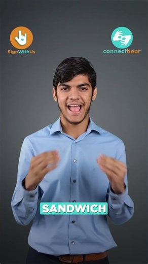✨ “Sandwich” is our sign of the day! ✨ #shorts #shortvideo #video #signlanguage