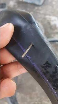 process of tube puncture how to do it repair in vulcanizing shop.