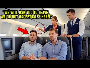 A Gay Couple Is Expelled From First-Class Plane, But They Didn't Know Who They Were...