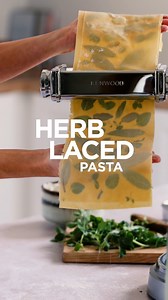 Celebrate World Pasta Day by making homemade pasta!  Try our Herb Laced Pasta for a twist, link in bio for the recipe. | Kenwood | Facebook