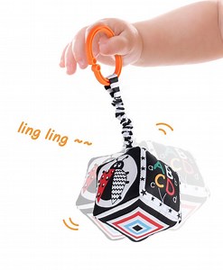 [Hot Item] Baby Rattles Plush Ball Toy Animal Ball Colorful Stuffed Gift Educational Toys