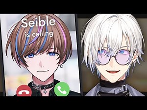 video call with ‪@Seible_nijisanji‬ 📞 【NIJISANJI EN | Kaelix Debonair】