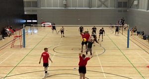 🏐 | Riveting rally! 💥 | A fantastic point contested at the England v Scotland scrimmage held in Durham this weekend… well done to all who attended! #VolleyballEngland | Volleyball England