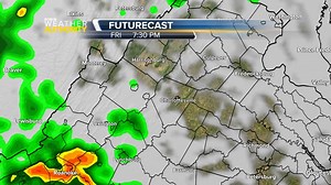 Mostly cloudy skies this afternoon with showers picking up through the evening. Rain could be heavy at times overnight with more isolated rain through the weekend. | CBS19 Weather Authority