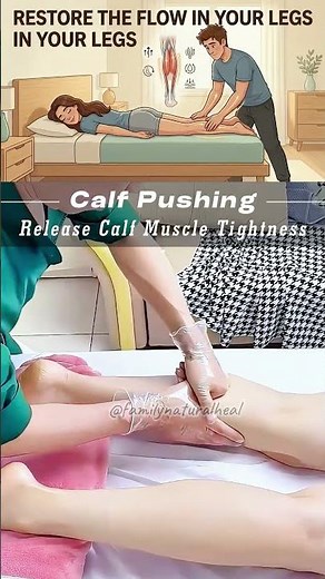 Sole Massage Paired With Calf Tension Release