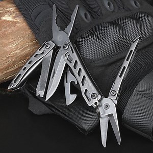[Hot Item] Nextool Black Stainless Steel Design Keychain Crimping Pliers Cutting Tool