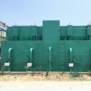 [Hot Item] River Water Purification Equipment Carbon Steel Materials Container Water Reuse System