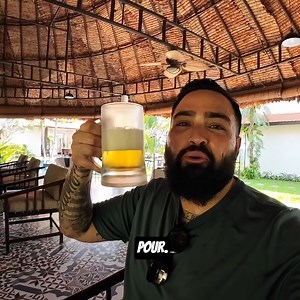 The Most Expensive Beer in Siem Reap, Cambodia 🇰🇭 #Cambodia #cambodianfood #cambodian | Travelwithchris