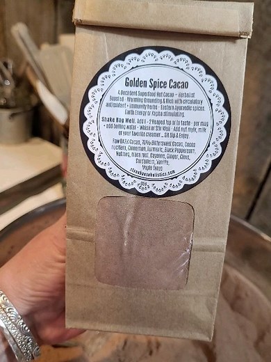 123 reactions · 9 comments | Golden Spice Cacao Blend Herbalist...