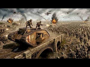 I Drove a WW1 Tank in a Massive 100v100 Battle