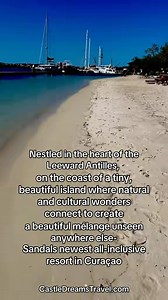 Sandals newest all-inclusive resort in Curaçao is where the natural romance of this intimate island comes alive ❤️ #sandalsroyalcuracao #sandals #sandalsresorts #sandalsresort #curacao #goodday #beachday #poolday #castledreamstravelbookedmytrip #castledreamstravel #travelbetter #couplesvacation @sandalsresorts | Castle Dreams Travel | Facebook