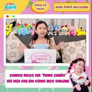 🎉🎉🎉Quá khoái POPS Kids Learn - Candy rủ ngay hội chị em cùng học chung với mình ✅Đăng ký ngay để học chung với Candy nha các bé ơi: https://popskids.onelink.me/X36W/POPSKidsLearn ♨️3 Tiêu chí siêu XỊNNNN nhà POPS Kids Learn: AN TOÀN - CHẤT LƯỢNG - HIỆU QUẢ 🍀Khi tham gia khóa học bé không những được học những kiến thức mới mà còn được giao lưu, tham gia các trò chơi thông qua bài học từ đó giúp các bé tiếp thu nhanh hơn, nhớ lâu hơn. 🍀Đặc biệt, các bé quen được nhiều bạn mới và rèn luyện thu