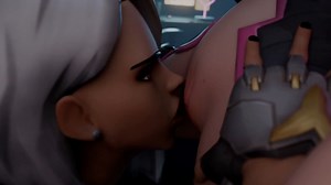 overwatch, ashe (overwatch), d.va, widowmaker, baronstrap - Rule 34 World