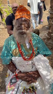 A case study = pa peter fatomilola . Transformation of @ogboluke to a blind wizard in @odunomoadekola #oloriogunwarlord @hakeemeffect Tricks international crew | Onilogbo Hakeem Effect