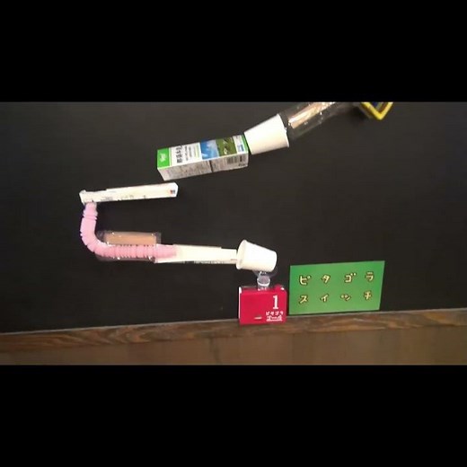 【クネクネ】ピタゴラスイッチ×くねくねのおもちゃ