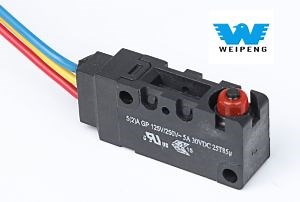 [Hot Item] Fsk-14 Fog Light Toggle Wire Micro Switch 5A 10A T125 for Home Appliance with ENEC TUV UL