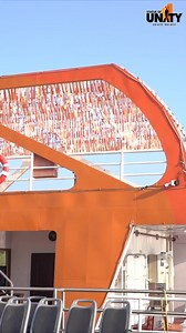 Sail into serenity & be captivated by the grandeur of 'Statue of Unity' on our mesmerizing ride through Narmada River Experience the magic of #EktaCruise and indulge in an unforgettable journey. | Statue of Unity