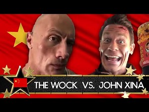 John Xina vs The Wock | Battle for the Social Credits | The Wock / Dwayne "The Wok" Johnson