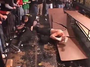 The craziest Double Stomp in wrestling history. | Pro Wrestling World