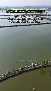 34K views · 313 reactions | 600 Angler Jatim Berkompetisi Di acara Anniv ke 11 MMTA ( Mancing Mania Tlocor Area ) #Mancingmania #Eventmancing #Mmta | Didik Budianto | Facebook