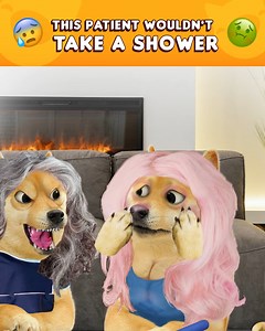 For you, for your family, and on behalf of all doctors: Please. TAKE A SHOWER. Inspiration: @metztliarroyo1464 #storytime #stories #thread #doctors | DogeStory