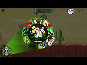 Ben 10 Alien Run Android Gameplay Unlock new Aliens Review Part 4 10000 meters score With Commentary