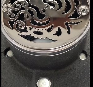 Octopus Shower Drain Cover – 3.25" Round Replacement for Oatey, Sioux Chief, AB&A – Polished 304 Stainless Steel – Made in USA