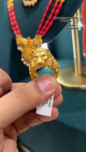 22KT gold lion ring @sri_krishna_jewllers_ #sri_krishna_jewllers_ #lion #ring #style #design #wow #newcollection #trendingsong❤️ #newseries #explorepage✨ #newpost😍 #post #king | SRI Krishna Jewellers
