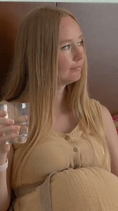 Pregnant Woman Drinking Water While Sitting Stock Footage Video (100% Royalty-free) 3970148475 | Shutterstock