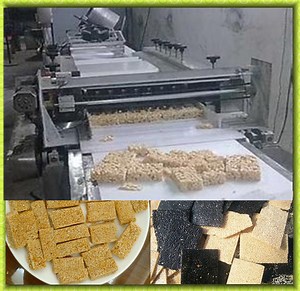 [Hot Item] Automatic Stainless Steel Sesame Candy Bar Making Machine