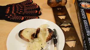 Steven Raichlen Best Of Barbecue Potato Grilling Rack Review Results Reel | As Seen On TV Reviews