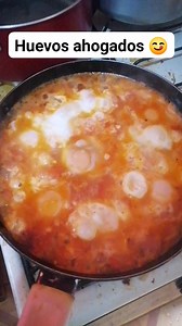 Huevos ahogados 😋#comida | JERRY SHOW