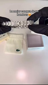 El detalle perfecto para un hombre con estilo. Pulsera Lacoste Cosme Roine en acero inoxidable, elegante y minimalista. ✔️ Colores: plateado, dorado y negro 🚚 Envío GRATIS a todo México 💲 Solo $800 MXN | WonderShp.Mx