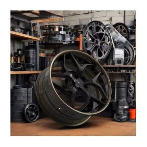 [Hot Item] Customizable Deep Dish Mesh Design 16-26 Inch 23 Piece Forged Wheels 5X114.3 5X120 Alloy Car Rims for Bugatti Mclaren