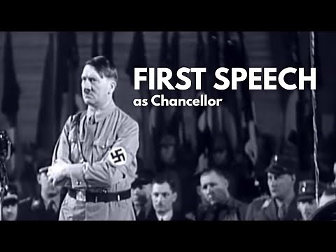 Adolf Hitler's FULL First Speech as Chancellor: Berlin Sportpalast, Feb 10, 1933 (English Subtitles)