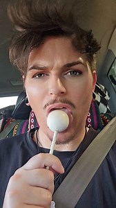 Bought a jawbreaker lollipop & it tastes like Elizabeth Purr #geoffreyparis #jawbreaker #themadgeoffreyparis #travel #roadtrip #taxi #selfie #rockstar #gay #queer #style #lollipop #model #filter #silverton #oregon #trip #g3o #gtripploh #sexy #suck | THE MAD GEOFFREY PARIS | Facebook